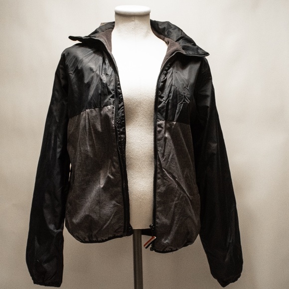 H & M BOY'S FLEECE LINED HOODED WINDBREAKER - Picture 2 of 9